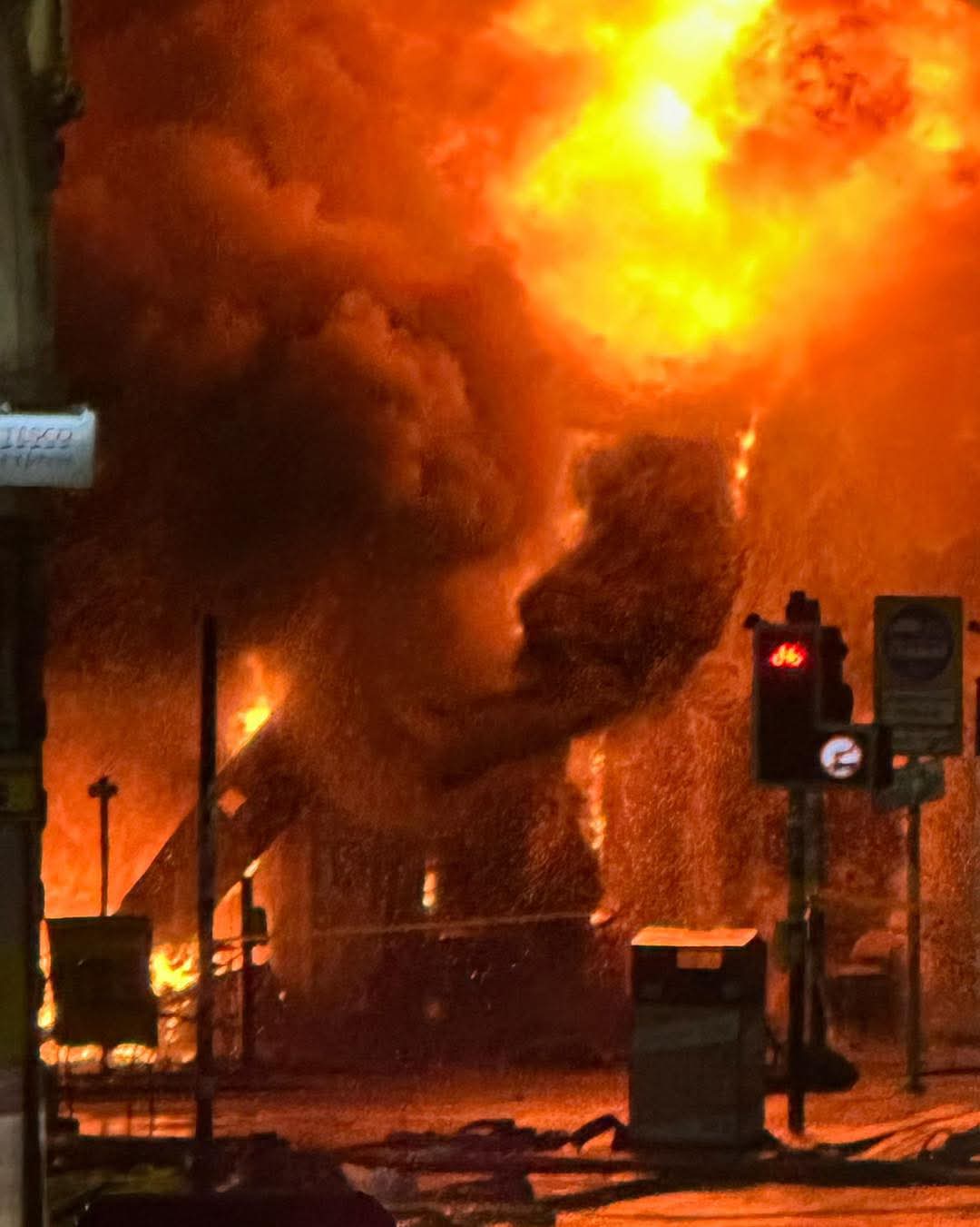 Glasgow Central Station Shuttered After Massive Fire Destroys Historic Landmark